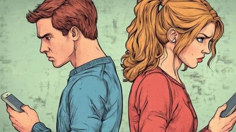 Broncas con la pareja por usar el móvil... y la consecuencia que quizá no esperas