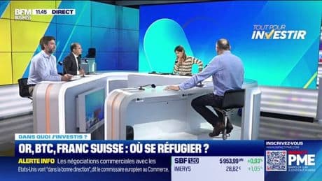 Or, BTC, Franc Suisse : où se réfugier ?