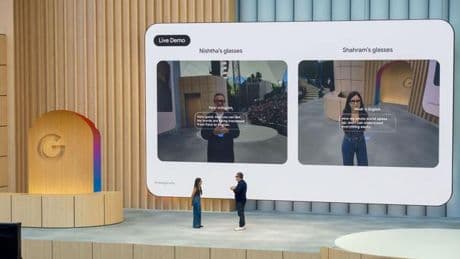 Erweiterte Realität: Google zeigt Prototypen einer schlanken AR-Brille