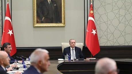 Kabine toplantısı Beştepe'de başladı