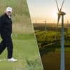 Trump hekelt windmolens aan zijn golfbaan in Schotland: “Ze verpesten het uitzicht, wat een zonde”