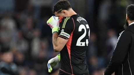Two Aston Villa stars break down in tears on the pitch after Tottenham win