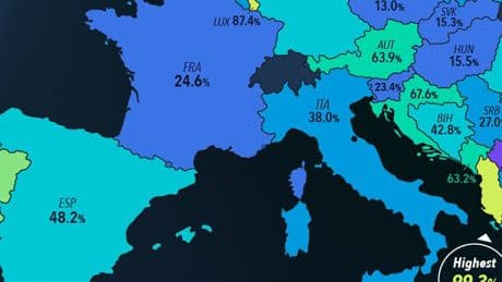 Cuánta electricidad produce cada país del mapa con energías renovables, expuesto en un gráfico