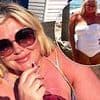 Gemma Collins shows off incredible weight loss transformation as she hits the beach - after revealing Mounjaro helped her lose two stone