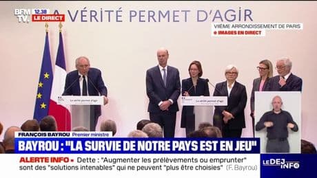 "Les Gilets jaunes, le Covid, l'Ukraine...": François Bayrou estime que l'accroissement du déficit est dû à "une succession de crises"