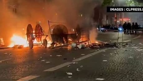 Chaos after PSG v Arsenal as police arrest 44 and person in 'critical condition' after Champions League carnage