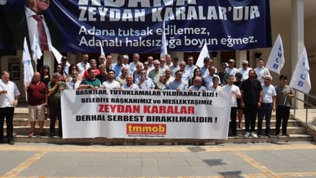 TMMOB Heyeti Adana'da: Seçimlere olan inanca darbe vuruldu