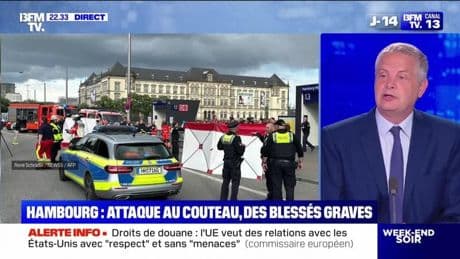 Hambourg : attaque au couteau, des blessés graves - 23/05