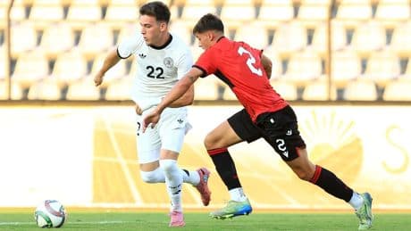 Gegen Albanien: Deutsche U 21 siegt beim Neustart