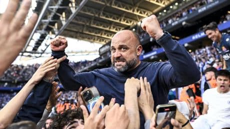 Manolo, tras renovar con el Espanyol: "Es una responsabilidad y siento mucha felicidad"