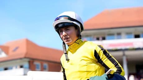 Saffie Osborne ‘unbelievably excited’ at making US debut in £1.5m leg of Triple Crown