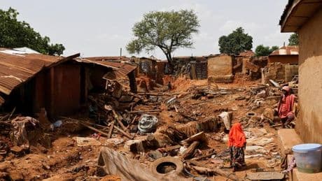 Unwetter: Mindestens 150 Menschen sterben bei Überschwemmungen in Nigeria