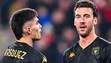 Genoa, passi in avanti per i rinnovi di Vasquez e Bani. A Bologna si rivede Cornet