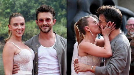 Jonathan Bailey Has Perfect Response After Fans Flip Out Over Him Kissing Scarlett Johansson
