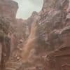 Mum and son found dead after flash flooding in tourist hotspot as hundreds are evacuated