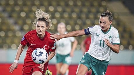 A Milli Kadın Futbol Takımı, İrlanda Cumhuriyeti'ne mağlup!