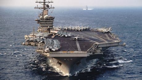 Una imagen ha disparado las alarmas en Oriente Medio: una armada gigante ha puesto rumbo al Atlántico... desde EEUU