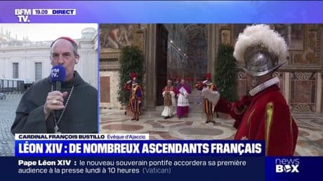 Le cardinal François Bustillo, évêque d'Ajaccio, sur l'élection du pape Léon XIV: "Il est simple, il est discret, il est déterminé"