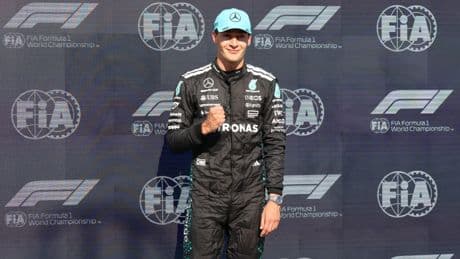 George Russell’s X-rated message after Canada pole sets up another battle with Max Verstappen