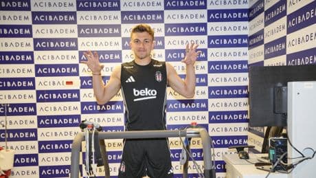 Beşiktaş'ın yeni transferi Rıdvan Yılmaz sağlık kontrolünden geçti