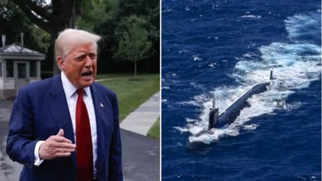 Nuclear bluff or step towards war? How Trump’s submarine threat could play out