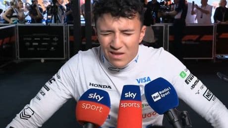 Sky Sports issue apology as F1 star furious with rival swears during live interview