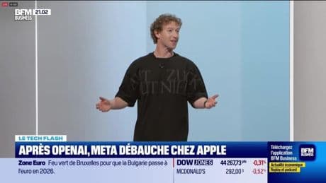 Le Tech Flash : Après OpenA, Meta débauche chez Apple, par Léa Benaim - 08/07