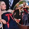 Amanda Seyfried suffers a tumble as she takes to the red carpet for the Venice premiere of her new film The Testament of Ann Lee