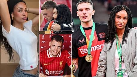 Meet the woman behind Florian Wirtz: Glamorous WAG of Liverpool's new £116million star is a fashion influencer with over 100,000 TikTok followers - and now she's swapping Germany for Merseyside