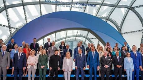 Ukraine-Konferenz: Neue Milliardenhilfe für Wiederaufbau der Ukraine