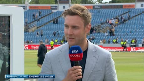 ‘Complete cricketer’ – Stuart Broad hails England star after stunning India win