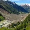 Fears TIDAL WAVE could destroy two more Swiss villages after falling glacier obliterated valley settlement and blocked river - sparking flood water surge that is rising by 2½ feet every hour