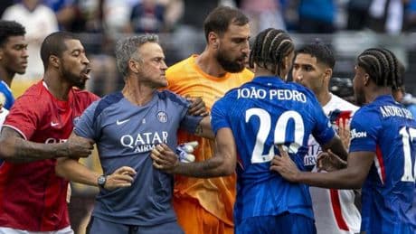 En Francia se indignan con Luis Enrique: "Un gesto repugnante"