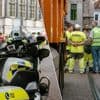 Actievoerders blokkeren omgeving rond stadhuis in Gent: tram- en busverkeer mag opnieuw passeren