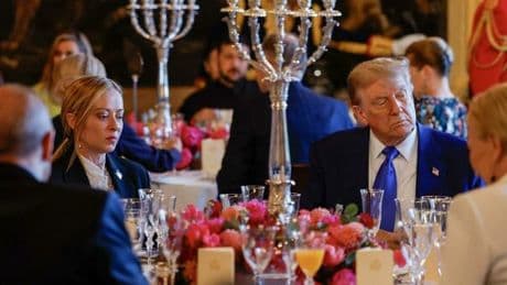 Meloni e la cena con Donald: «Fai cessare il fuoco a Gaza». Cosa è successo durante il summit Nato