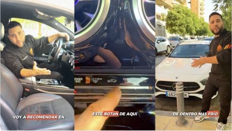 Un mecánico muestra el botón del aire acondicionado que debes conocer de cara a verano: “Si queremos bajar la temperatura, usamos la recirculación para que el coche se enfríe más rápido”