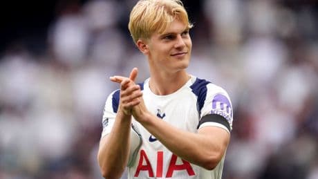 Lucas Bergvall excited about Tottenham’s ‘really good squad’ after winning start