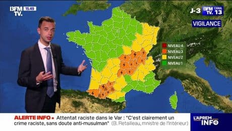 La météo pour ce mercredi 4 juin 2025