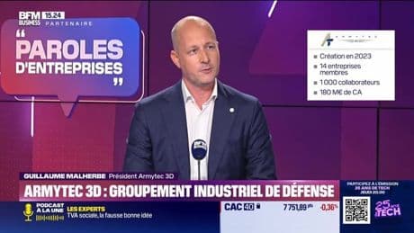 Guillaume Malherbe (Armytec 3D) : Armytec 3D, groupement industriel de défense - 31/05