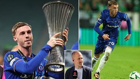 Joe Cole heaps praise on 'genius' Cole Palmer after inspiring Chelsea's comeback against Real Betis in the UEFA Conference League final