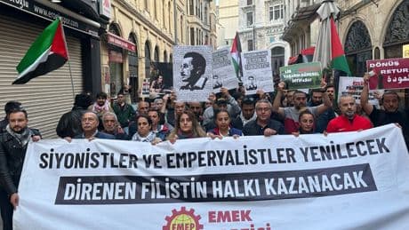 EMEP: İsrail'in Gazze'yi kalıcı işgal girişimi halkların mücadelesiyle durdurulabilir