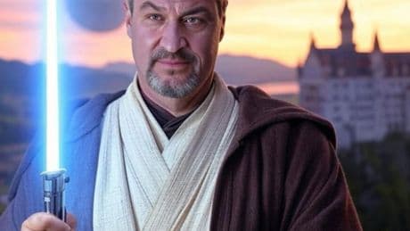 Markus Söder inszeniert sich als Jedi-Ritter – und erntet Spott
