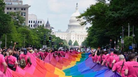 Für LGBTQI+-Rechte: Tausende feiern bei Pride-Parade in Washington