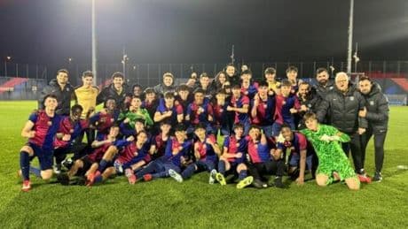 ’Hat-trick’ de Pedro Fernández en la goleada del Barcelona B
