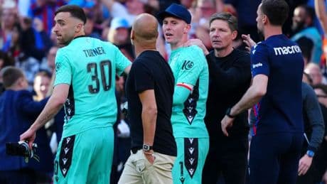 Dean Henderson reveals what he and Pep Guardiola said to each other in heated FA Cup final row
