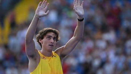 Duplantis, taciturno, se queda en 6,10 en Chorzow cuatro días después de elevar su récord mundial hasta 6,29 metros
