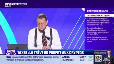 BFM Crypto, les Pros : Taxes, la trêve US profite aux cryptos - 25/04