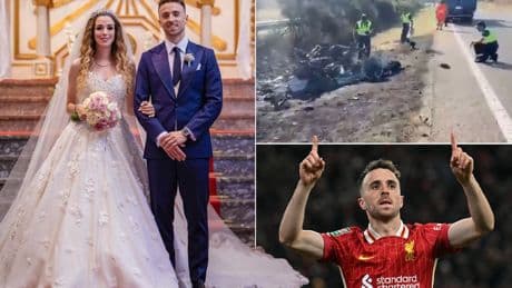 Diogo Jota death: 'Everything points to' speeding before car crash which killed Liverpool star, police say