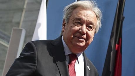 U.N. chief pleads with countries to pay their share for peacekeeping, points to financial problems