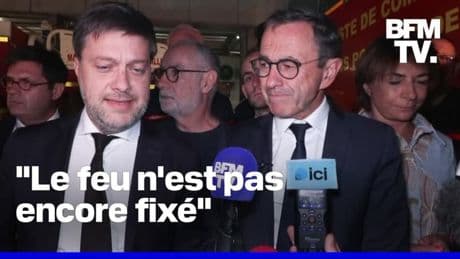 Incendie à Marseille: le point de Bruno Retailleau, ministre de l'Intérieur
